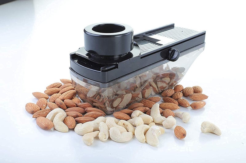 Amaxone Dry Fruit Fruit Vegetable Compact Cutter and Slicer with Holder Container - Image 2