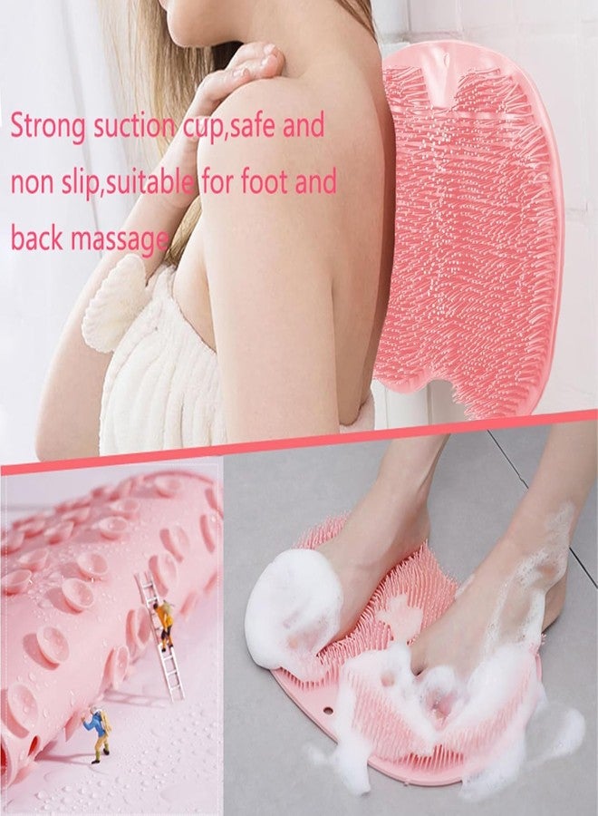 COLBEX Silicone Foot Scrubber Mat for Shower – Large 30x23cm Non-Slip Massage Mat with Soft Bristles, Exfoliating Foot Cleaner for Bathroom, Improves Circulation & Relaxation – Easy to Use & Clean - Image 4
