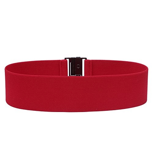Syuer Womens Wide Elastic Waist Belt Cinch Belt Trimmer Stretch Waistband - Image 2