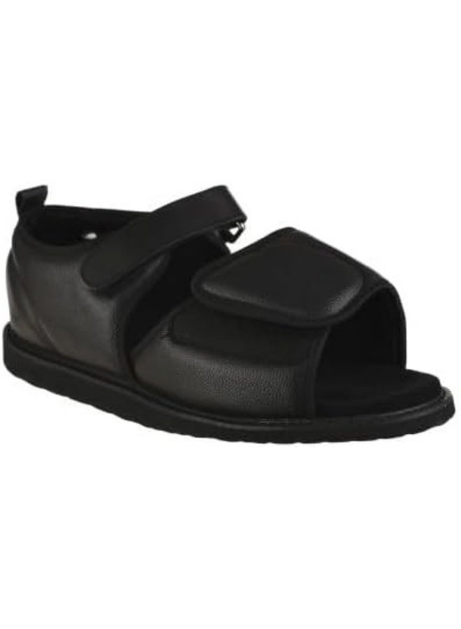Medical sandal for sensitive feet and everyday walking, with a lightweight EVA sole and soft plush lining for comfort and stability during movement. - Image 3