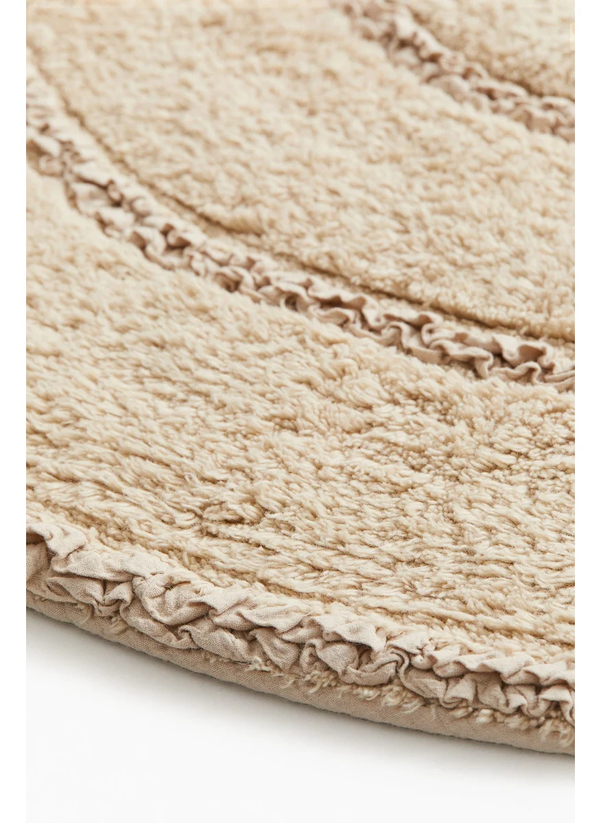 H&M Round Cotton Bath Mat