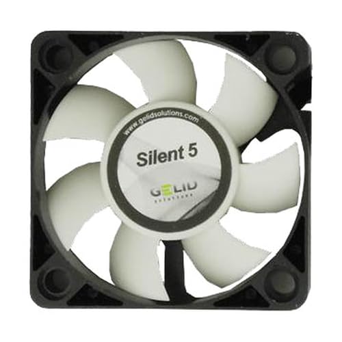 Gelid Solutions Silent 5 – 50mm Computer Fan, 3 Pin Molex, 50x50x15mm, Fan Speed: 4000RPM, Hydro Bearing, FN-SX05-40, Very Quiet, Noise Level 23 dBA, Color Black - Image 5