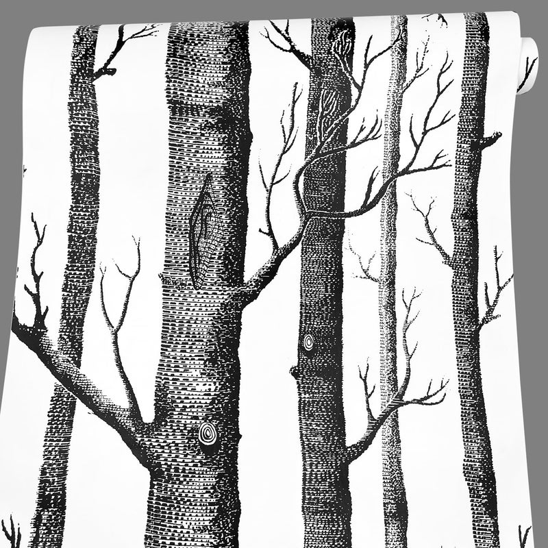 Yifely Black Tree Furniture Paper Peel Stick PVC Shelf Drawer Liner Covering Old Dining Table Jewerly Boxes Xmas Gift 177 Inch by 98 Feet