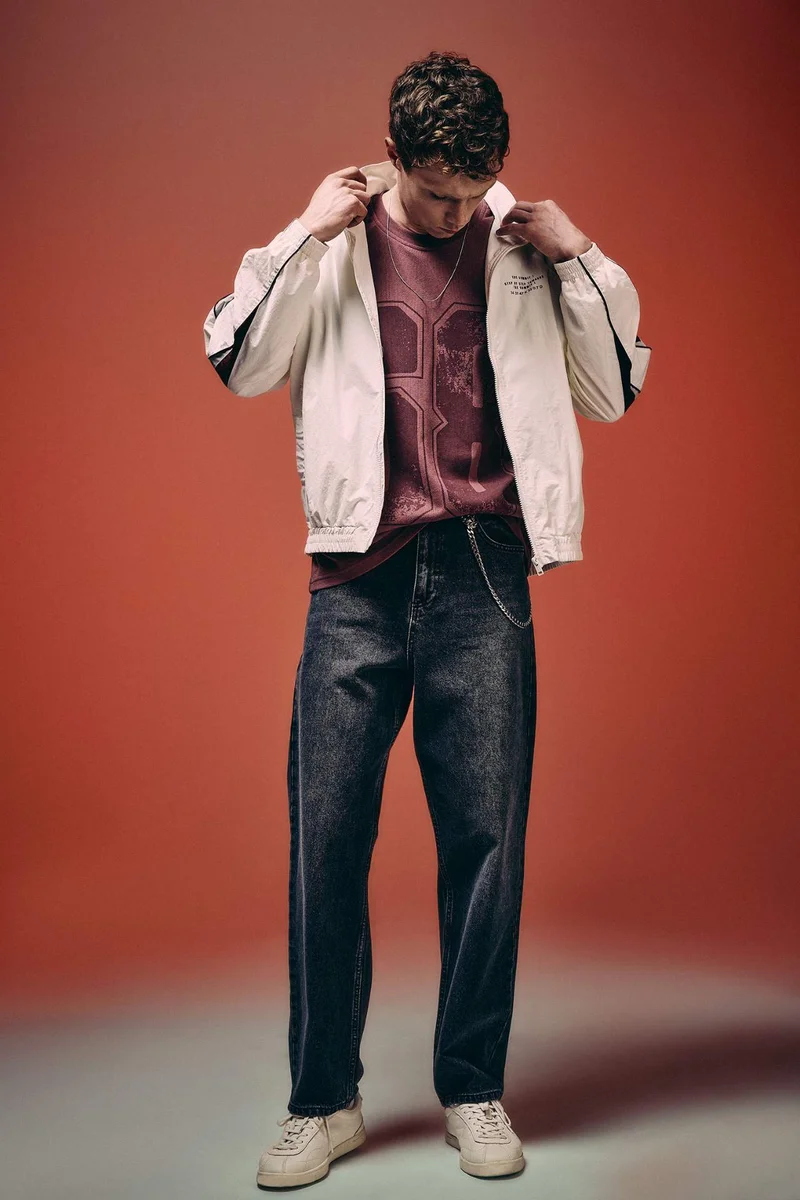 ديفاكتو Baggy Fit Jeans