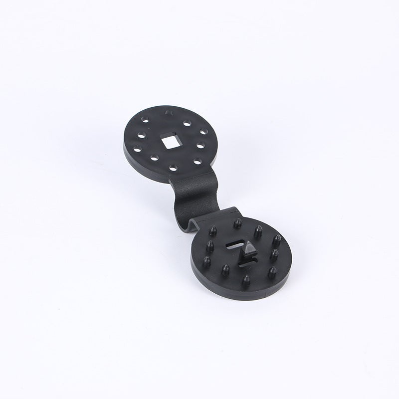 Black Sunshade Net Buckle Lock for Outdoor Use - Sunlight Resistant Aging Resistant Easy One-Button Installation for Patio Garden
