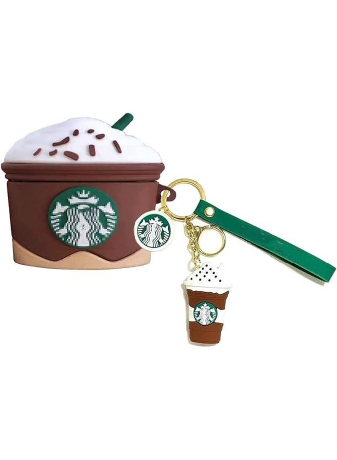 for AirPods Pro Case  Cartoon Cute Kawaii Silicone Cases for Apple AirPod Pro Air Pods Pro Design Cover Cool Unique Fashion Fun Funny Soft Coves for Girls Girly Boys (Brown)