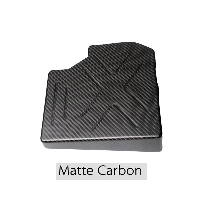 Matte Carbon Fiber Look Fuse Box Cover Trim For 2013 2020 Models - Image 3