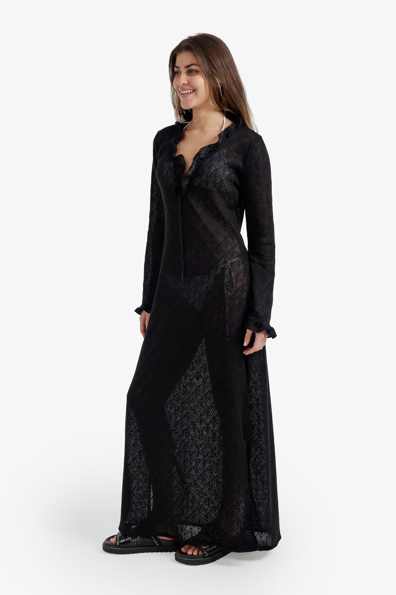 Carina Ruffle-Trimmed Beach Dress - Image 2