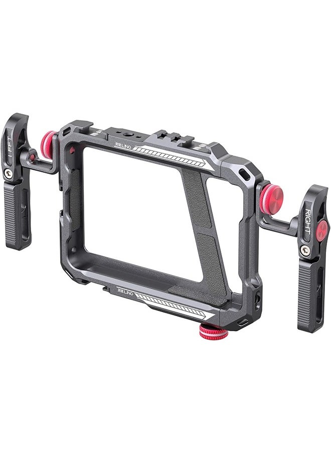 Ulanzi ULANZI Smartphone Video Rig with Handle, LINO Filmmaking Case Aluminum Alloy Phone Video Stabilizer Grip Tripod Mount for Video Maker Videographer with Cold Shoe for iPhone 16 15 Mini Pro Max 8 Plus  - Image 1