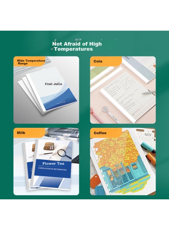 Hooye Hot Melt Binding Cover For Hot Melt Binding Machine Contract Tender Doent File Cover 10-pack A4/8mm