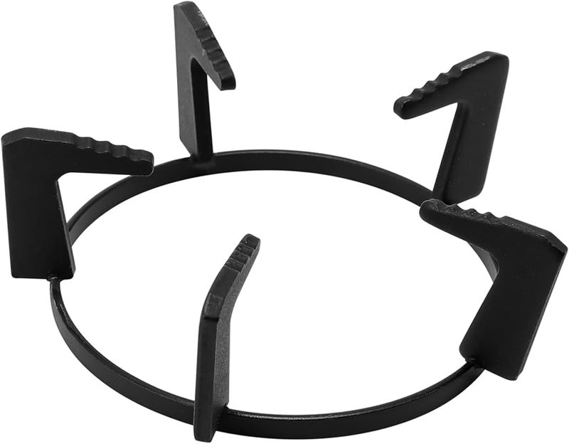 Cast Iron Non Slip Wok Support Stand Heavy Duty Round Burner Bracket For Gas Stove - Image 1