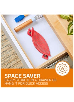 Master Chef Silicone Pasta Strainer - Master Chef  - Image 4