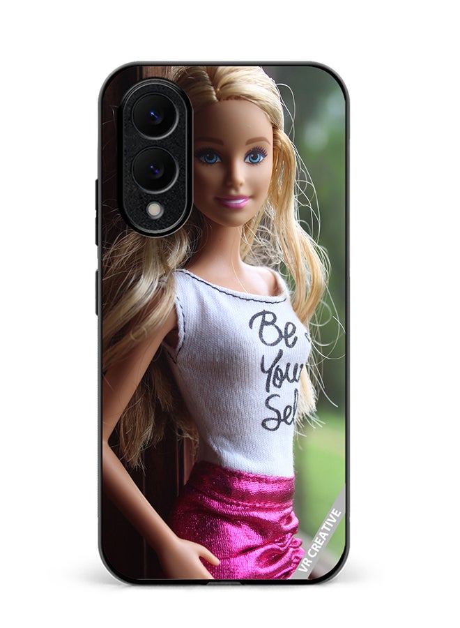Protective Case Cover For Samsung Galaxy S25 Edge Barbie Doll Design Multicolour