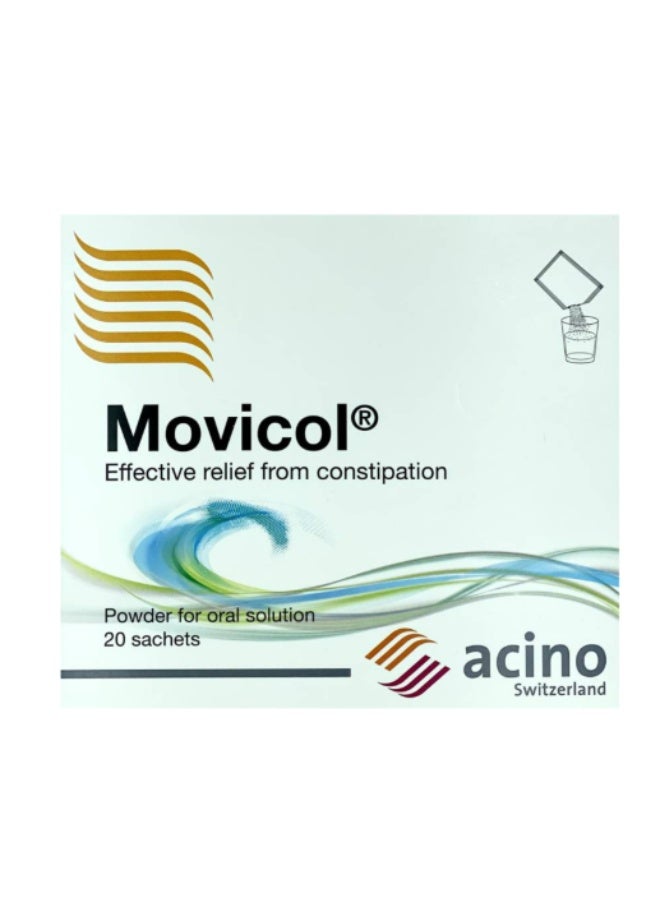 Movicol Oral Solution Sachet 20's - Image 2
