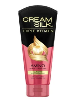 Cream Silk Triple Keratin Ultimate Color Revive Amino Serum Conditioner 150Ml