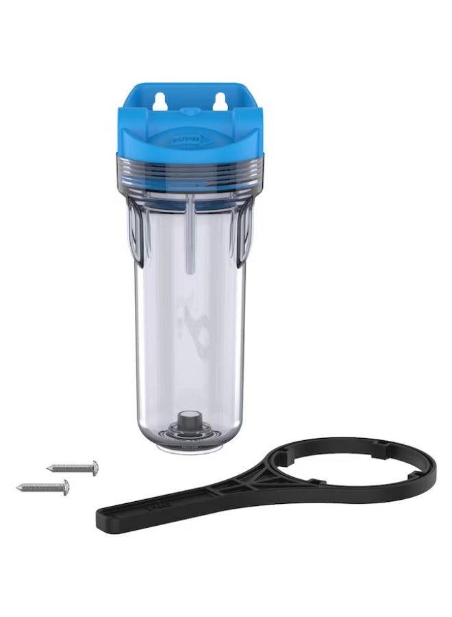 ROBIZ نظام ترشيح المياه على السطح بقطر 10 بوصات - فلتر كربون صلب بميكرون 5، تصميم مدمج، يحسن الطعم ويقلل الروائح - سهل التركيب لتنقية المياه في المنزل - Image 3