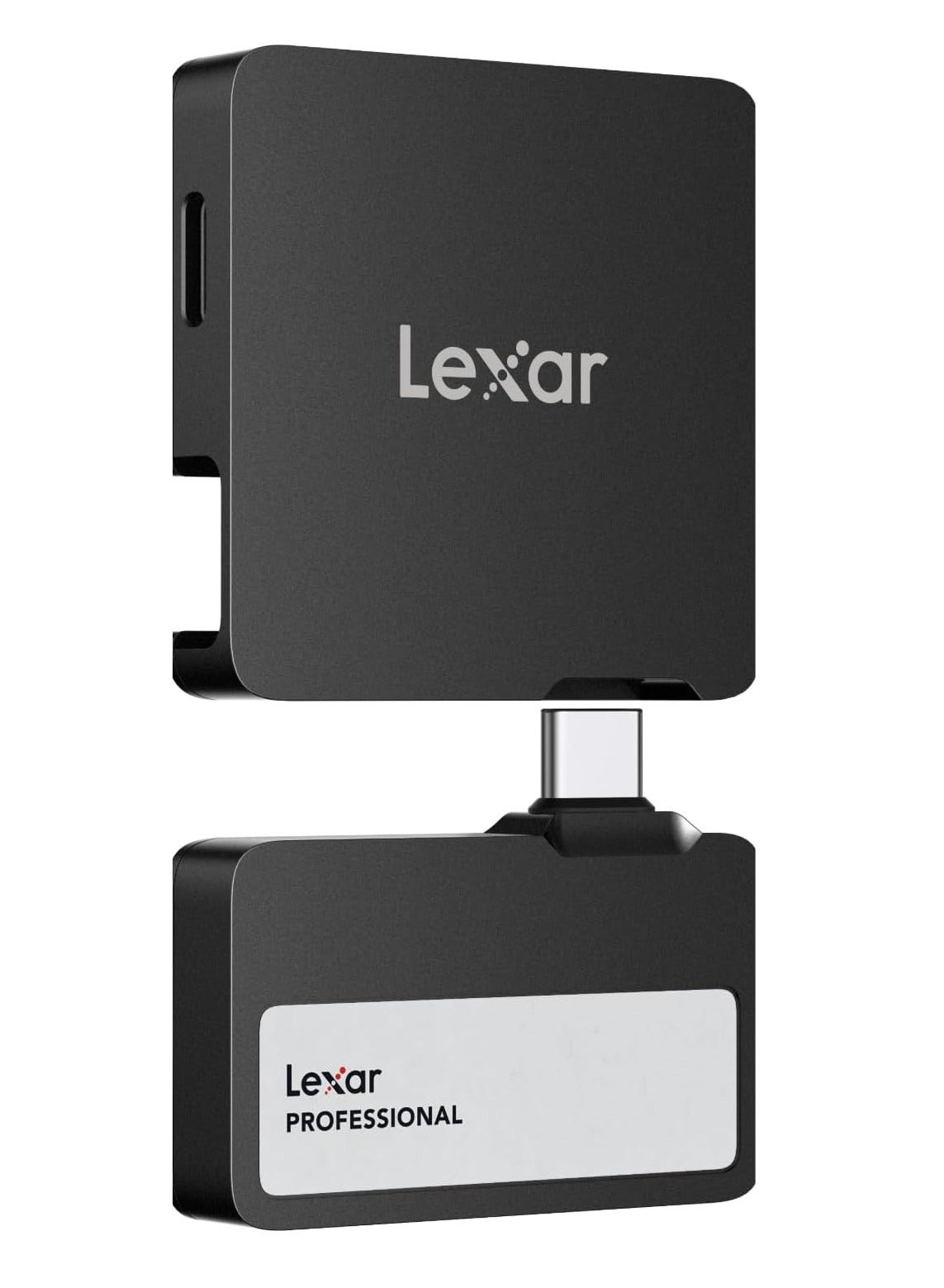 Professional Go External Portable SSD with HUB, Ultra-Compact, Supports Apple ProRes, Up to 1050MB/s Reading, USB 3.2 Gen 2 2 TB