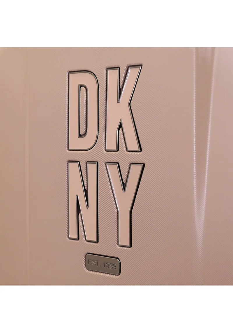 DKNY New Era Hardside Luggage on Wheels for Unisex | Ultra Lightweight ABS on with Spinner Wheels 4 Color Ash