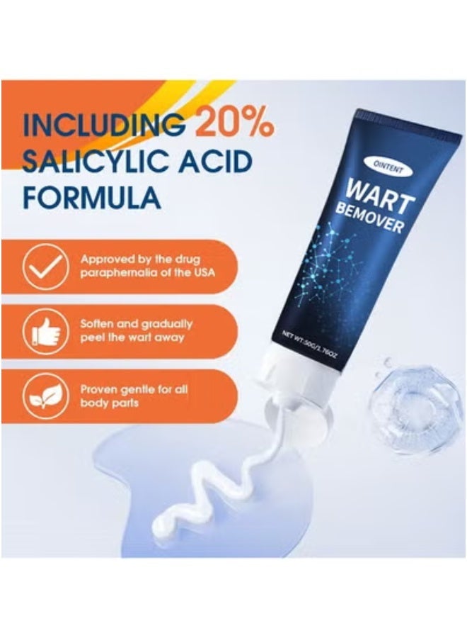 RedMapleTEK Mole, Wart and Corn Removal Cream, Wart Liquid 50g - Image 3