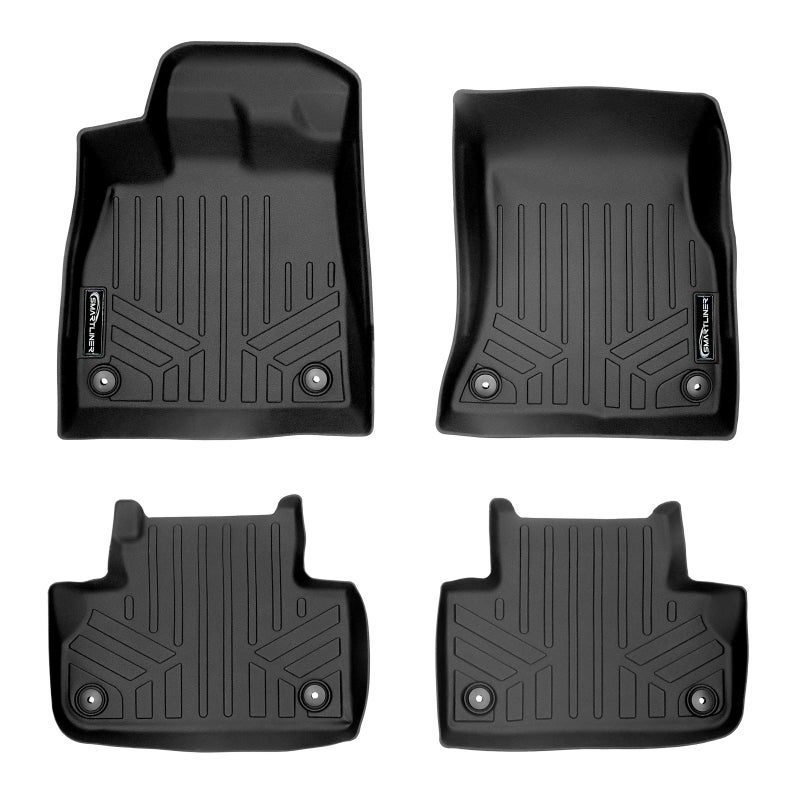 MAXLINER Custom Fit Floor Mats 2 Row Liner Set Compatible with 20182025 Audi Q5