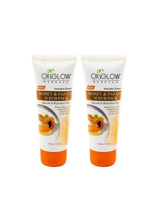Honey And Papaya Enzymes Scrub 100 G (Pack Of 2) White - pzsku/Z1E3241F77E864A9F6B3CZ/45/_/1690020398/12e06eb6-60e9-4ddd-9bfc-315ee0237f9d