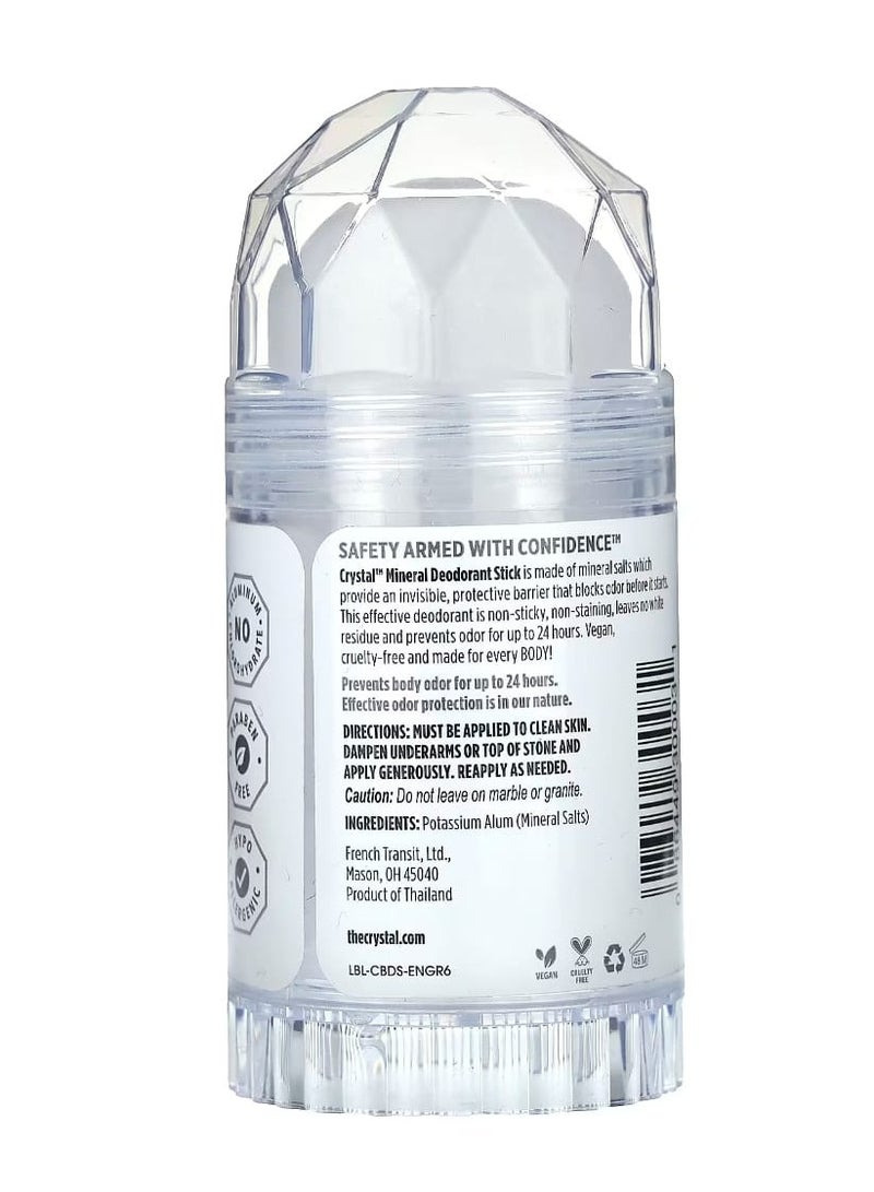 CRYSTAL Mineral Deodorant Stick Unscented 4.25 oz (120 g) - Image 2