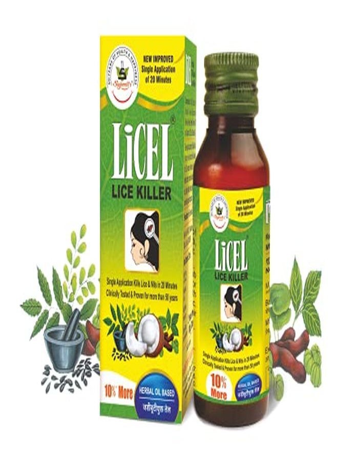 LICEL Herbal Lice Nit Killer Oil 55Ml Pack Of 3  - Image 1