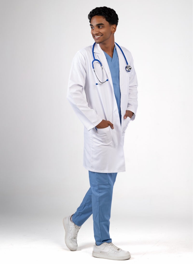 sezer A medical coat with a luxurious design for housing that provides comfortable protection for medical professionals from high-quality materials - Image 4