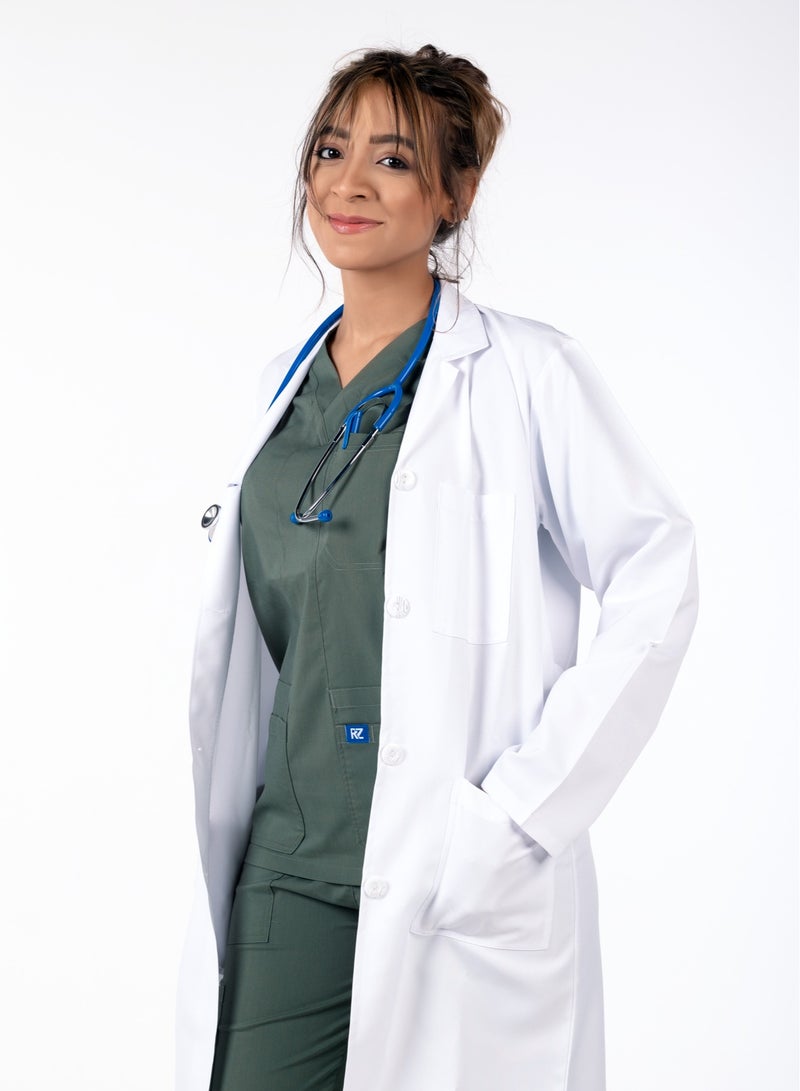 sezer A medical coat with a luxurious design for housing that provides comfortable protection for medical professionals from high-quality materials - Image 3