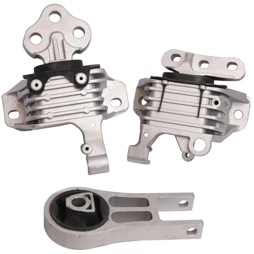 ENA مجموعة مثبتات المحرك وناقل الحركة ENA من 3 قطع متوافقة مع كرايسلر جيب 200 شيروكي 2014 2015 2016 2017 2018 2019 2.4L L4 بديل لـ A5752 A5825 A5844 - Image 1