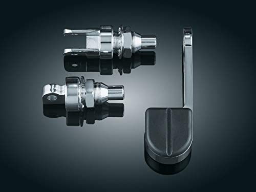 Kuryakyn 8078 Motorcycle Foot Control Component: Replacement Stirrup Arm, Chrome - Image 3