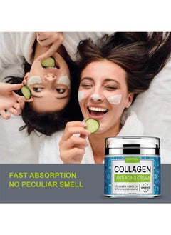 ENVISHA Collagen Hyaluronic Acid Anti-Aging Cream，Maintain Smooth & Delicate Skin，Reduce Fine Lines And Wrinkles，Anti-Aging Day And Night Cream（50ml, Contains Facial Massage Stick）  - Image 5