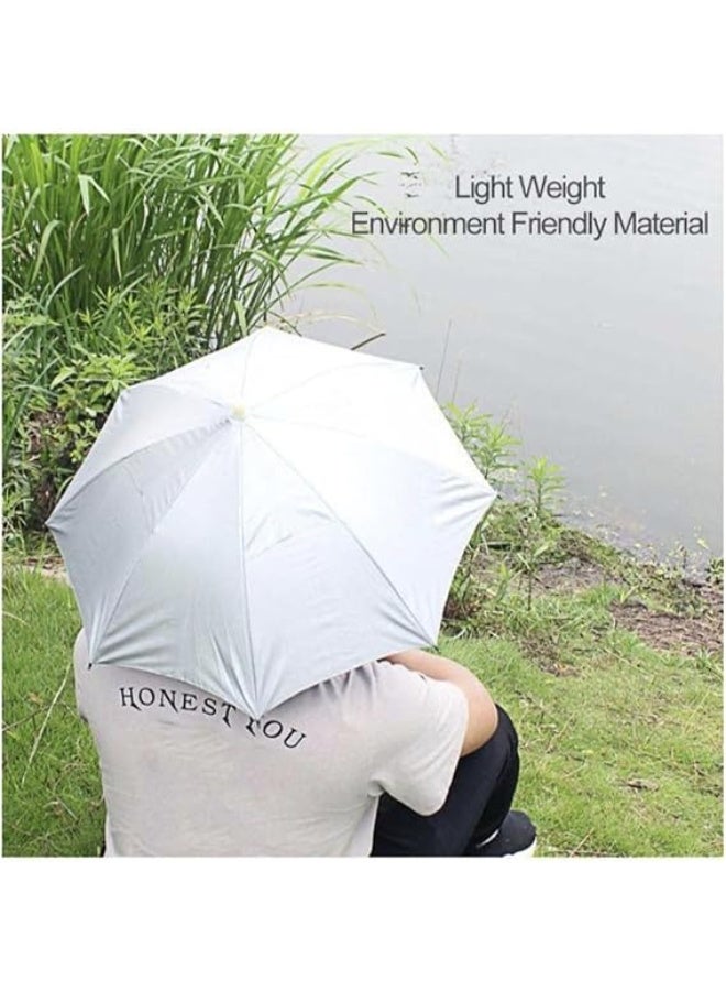 Habbaa Foldable Head Umbrella Hat for Outdoor Activities And Sunlight UV Protection - Image 3