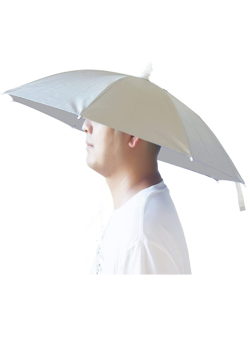 Habbaa Foldable Head Umbrella Hat for Outdoor Activities And Sunlight UV Protection - Image 1