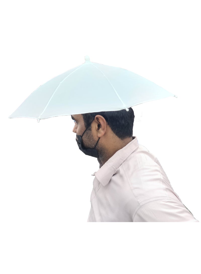 Habbaa Foldable Head Umbrella Hat for Outdoor Activities And Sunlight UV Protection - Image 5