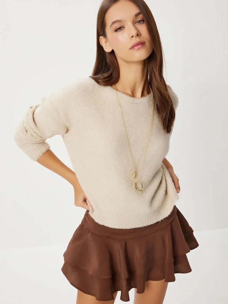 إسطنبول الساحرة ISTANBUL Soft Textured Knit Sweater