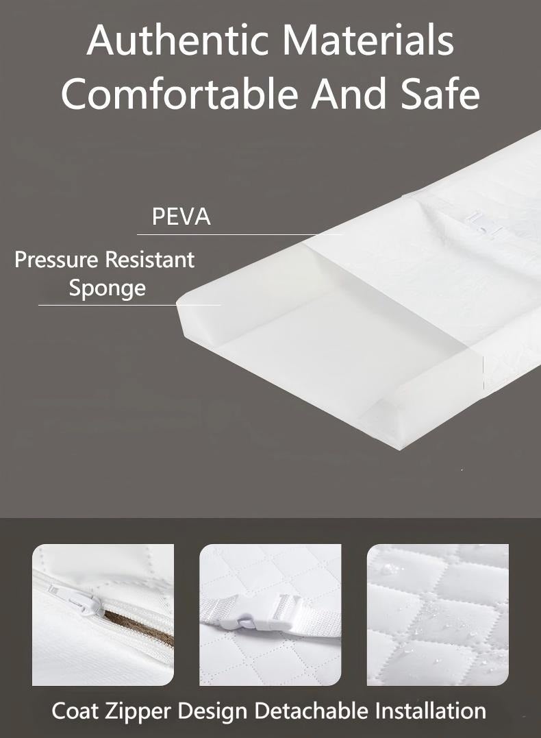 JUNYOUK Baby Diaper Changing Pad, Portable Care Changing Table, Baby Massage Pad, With Seat Belt  - Image 5