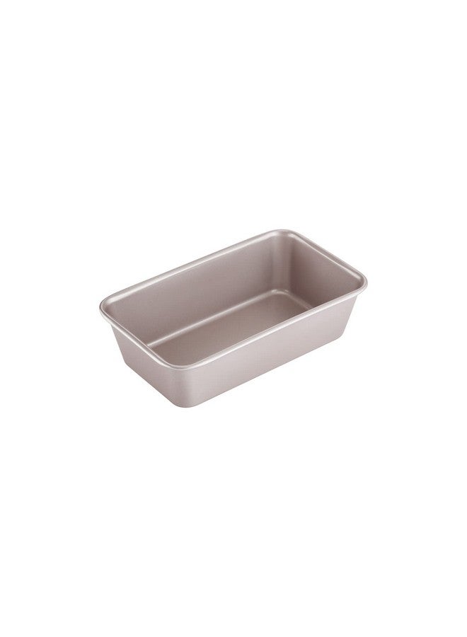 شيف ميد صينية رغيف مستطيلة سعة 2 رطل، مستطيلة غير قابلة للالتصاق، خبز ولحوم للخبز في الفرن (ذهبي شامبانيا) - Image 1