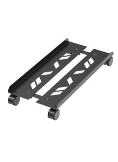 FlashHawk Computer Tower Stand, Movable Under Desk Computer Tower , Locking Caster Wheels, Protective Edge and Heat Dissipation, with Office and Home, Black  - Image 1