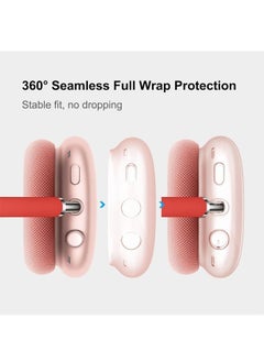 NIBEMINENT For AirPods Max Case Cover Clear Soft TPU Skin AntiScratch Transparent Accessories Ultra Protective Cover for Apple AirPods Max  - Image 3