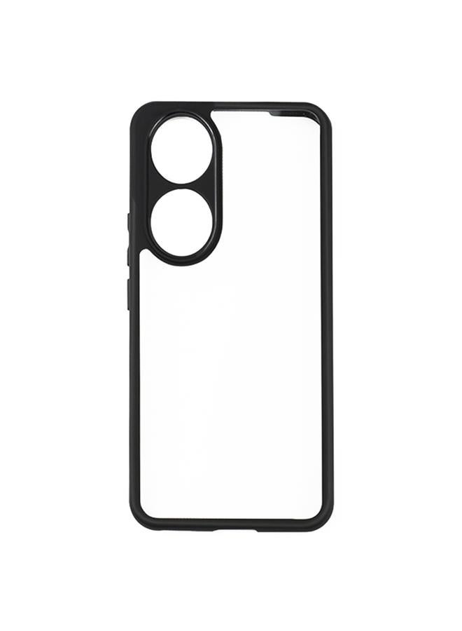S-TOP Case For Honor 90 Frosted TPU + Transparent PC Phone Case - Image 2