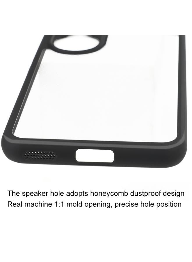 S-TOP Case For Honor 90 Frosted TPU + Transparent PC Phone Case - Image 5