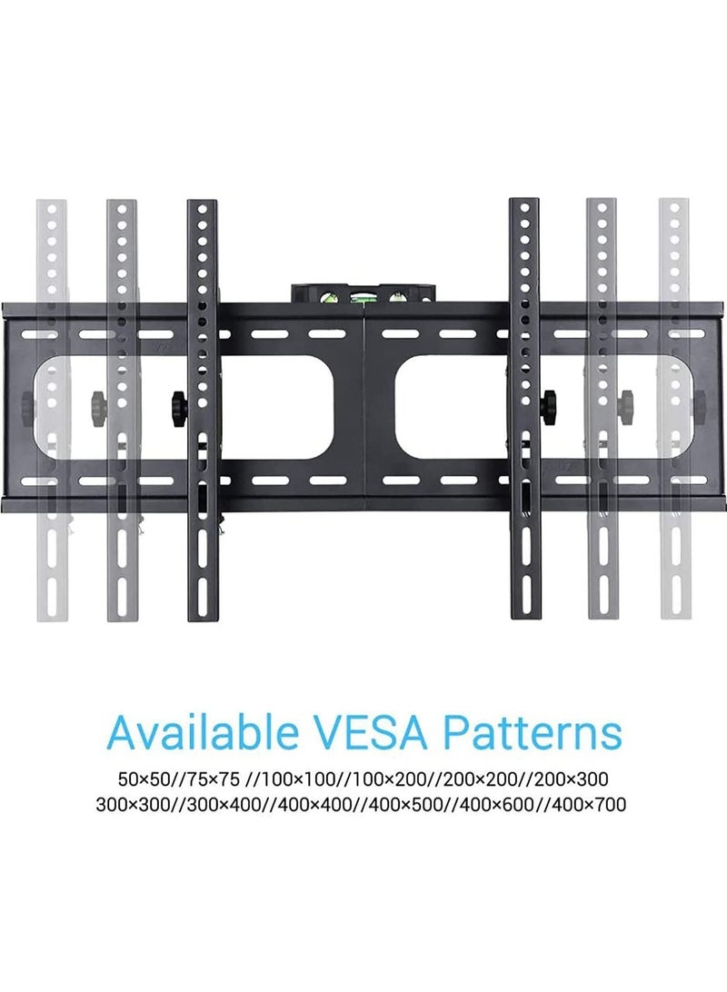 26" - 75" Fixed TV Wall Mount Bracket, Universal Tilt TV Heavy Duty Wall Mount Adjustable TV Stand for LED LCD OLED Plasma TV with Super Strong 50kg Weight Capacity VESA up to 700 x 400 - Image 4