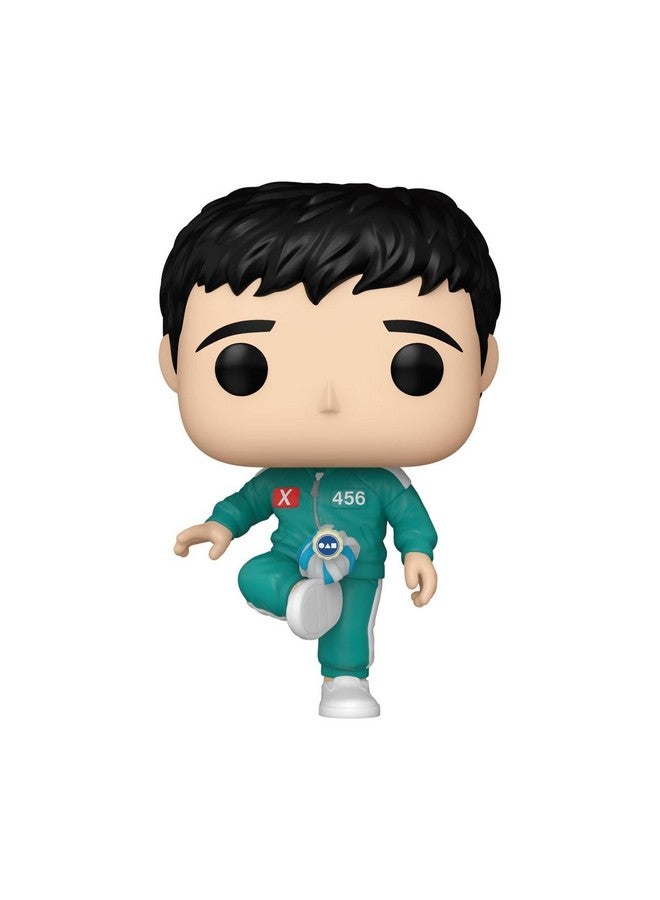 Funko Pop TV: Squid Game - Player 456: Seong Gi-hun 456 - Collectable Vinyl Figure - Gift Idea - Official Merchandise - Toys for Kids & Adults - Drama Fans - Model Figure for Collectors and Display - Image 2