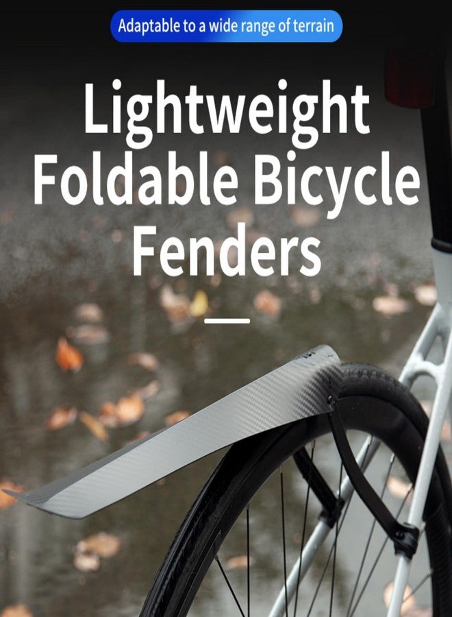 NELboNs Bike Fender for Road Mountain Bike Rear Wheel Tire Mud Guard Fender Foldable and Light Weight Adjustable Design Mudguard - Image 5
