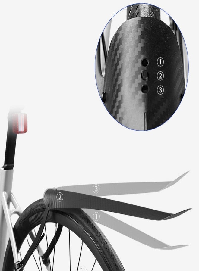 NELboNs Bike Fender for Road Mountain Bike Rear Wheel Tire Mud Guard Fender Foldable and Light Weight Adjustable Design Mudguard - Image 3