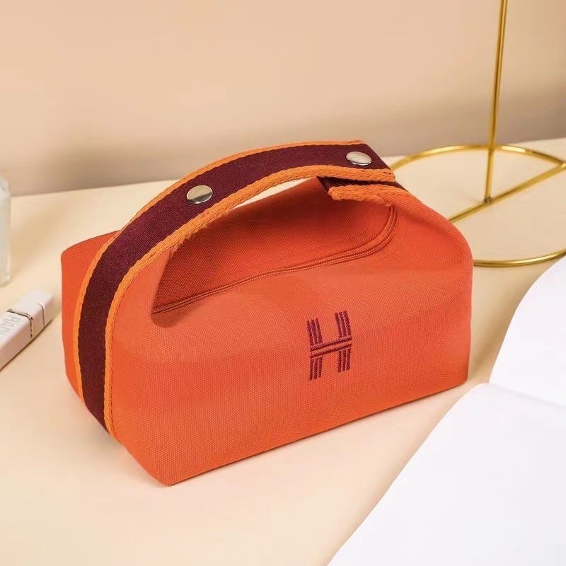 Portable Cosmetic Bag Simple Portable Wash Bag Waterproof And Dustproof Travel Storage Bag Japanese Large Capacity Factory - Image 2