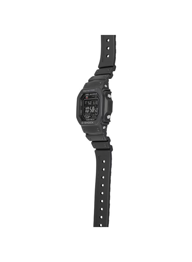 G-SHOCK Solar Digital Watch GW-M5610U-1B, 43.2 mm Black LCD Dial, Resin Case & Strap,  Shock-Resistant, 200 m WR - Image 4