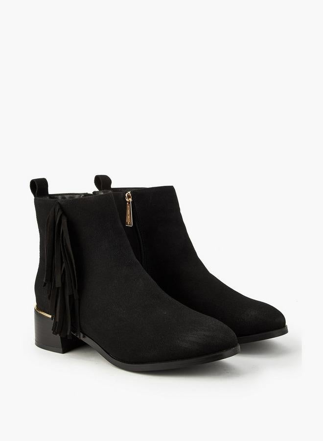 Flora Bella By Shoexpress Women's Block Heel Ankle Boots - Image 3
