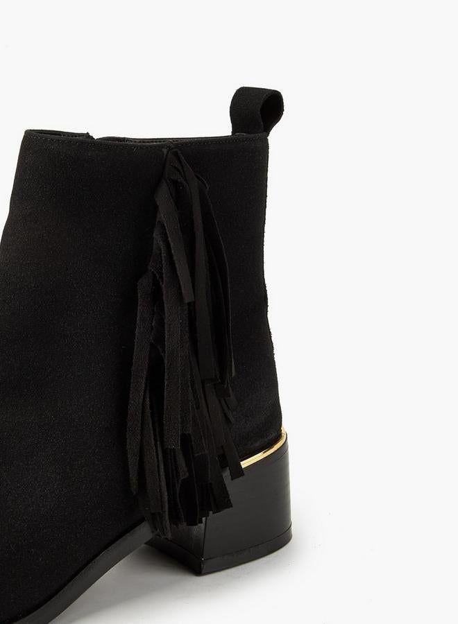 Flora Bella By Shoexpress Women's Block Heel Ankle Boots - Image 4